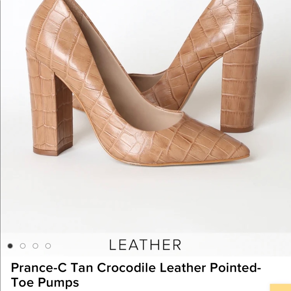 Steve Madden block heel pumps
